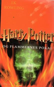 Harry Potter Og Flammernes Pokal - Buch dänisch - Feuerkelch - 2004 - rares Cover